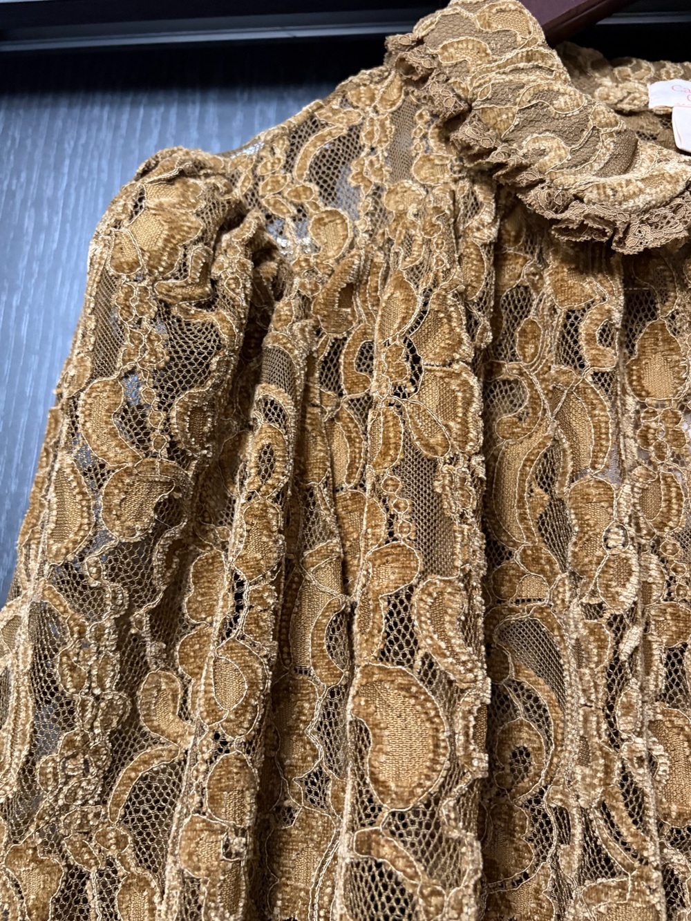 Camila Coelho Lace Ruffle-Collar Blouse - Picture 11 of 11